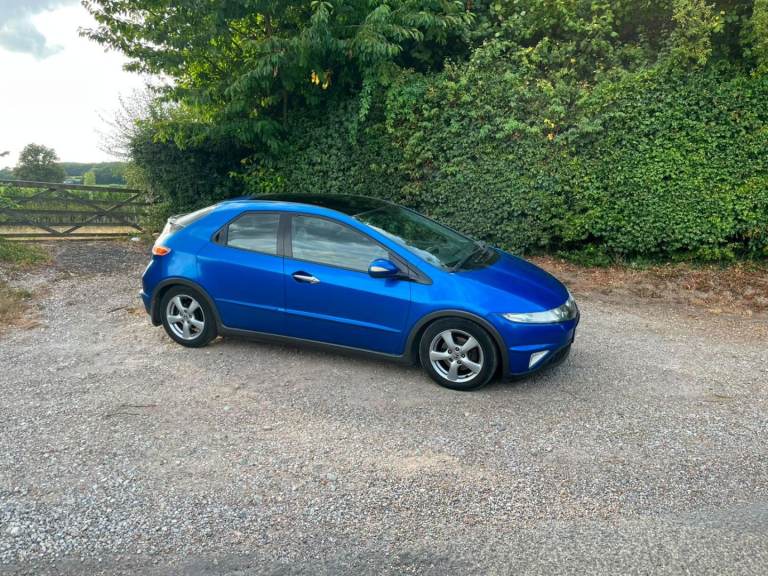 💙2007 Honda civic | 1.8 petrol | U.L.E.Z | Full Service History| AUX port | Suede interior