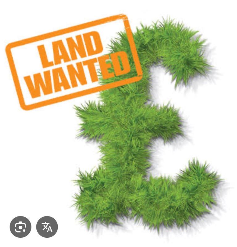 Small area of land wanted 1/2 acre - 2 acres