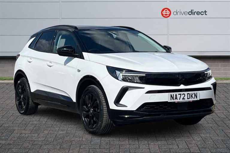 2022 Vauxhall Grandland 1.2 Turbo GS Line SUV 5dr Petrol Manual Euro 6 (s/s) (130 ps) SUV Petrol ...