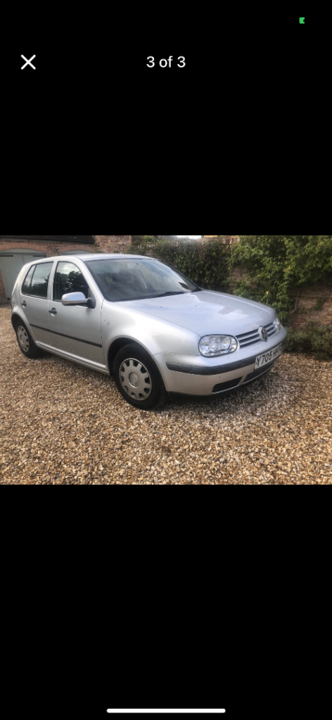 Volkswagen, GOLF, Hatchback, 2001, Manual, 1598 (cc), 5 doors