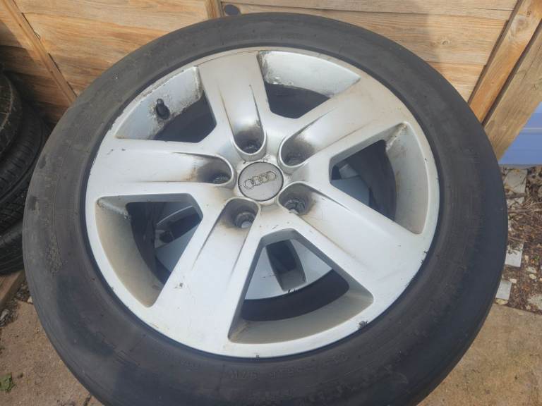 5x112 16" Audi alloy wheels 215 55 16