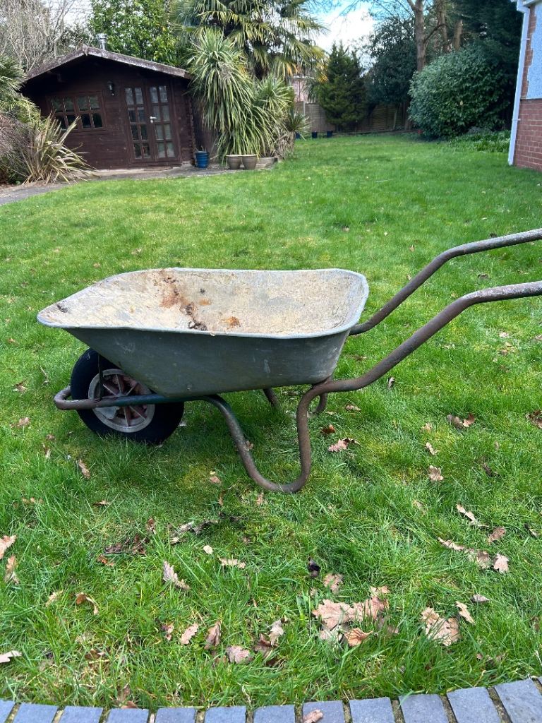 Metal Wheelbarrow
