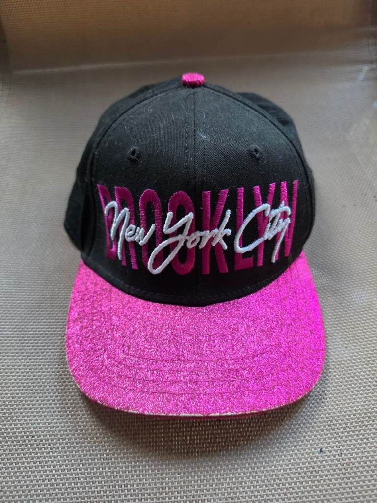 No Fear Brooklyn New City snap cap pink girl junior