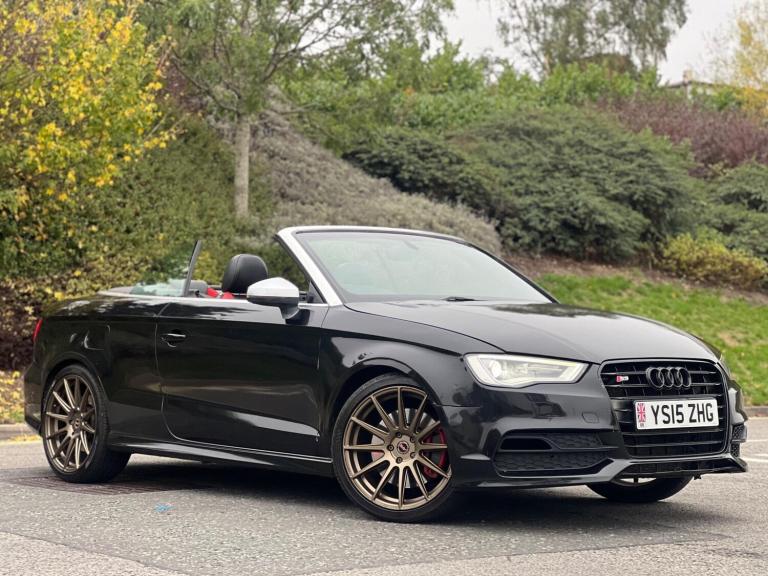 2015 Audi S3 2.0 TFSI Cabriolet S Tronic quattro Euro 6 (s/s) 2dr CONVERTIBLE Petrol Automatic