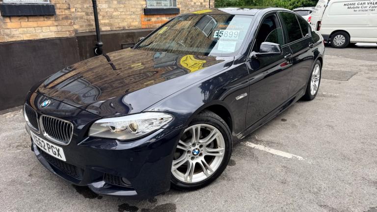 2012 BMW 5 Series 520d M Sport 4dr Step Auto [Start Stop] SALOON Diesel Automatic