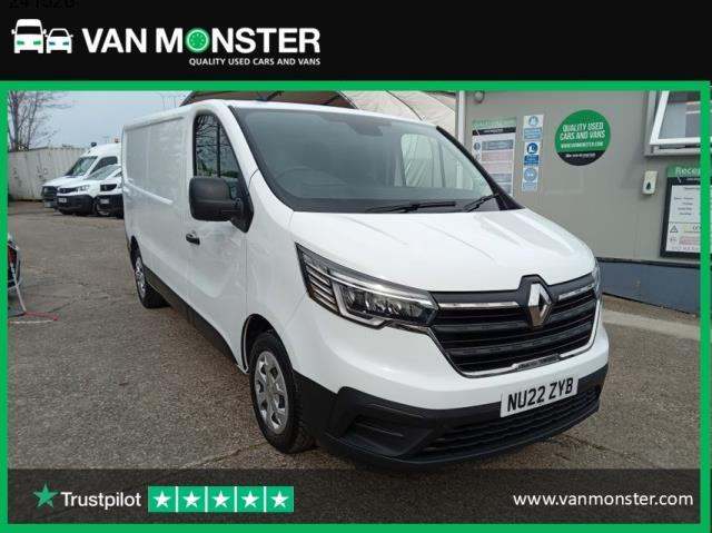 2022 Renault Trafic Ll30 Blue Dci 130 Business Van Medium Van Diesel Manual
