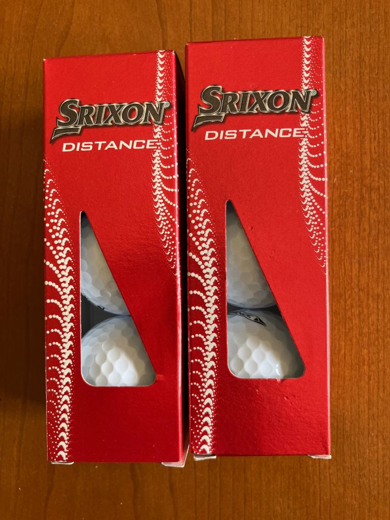 Srixon Distance Golf balls. Brand New. Boxed.
