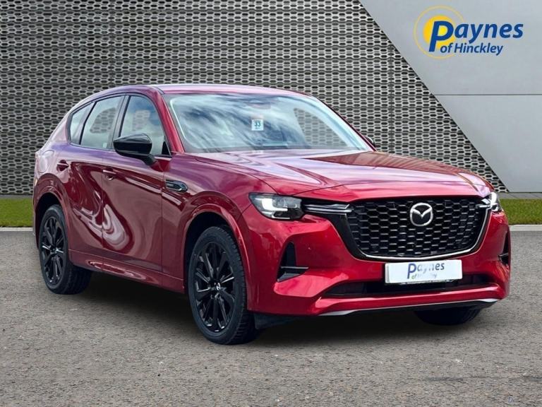 2022 MAZDA CX-60 2.5 e-SKYACTIV 17.8kWh Homura pHEV Auto 4WD E6 5dr Red LOW MLS
