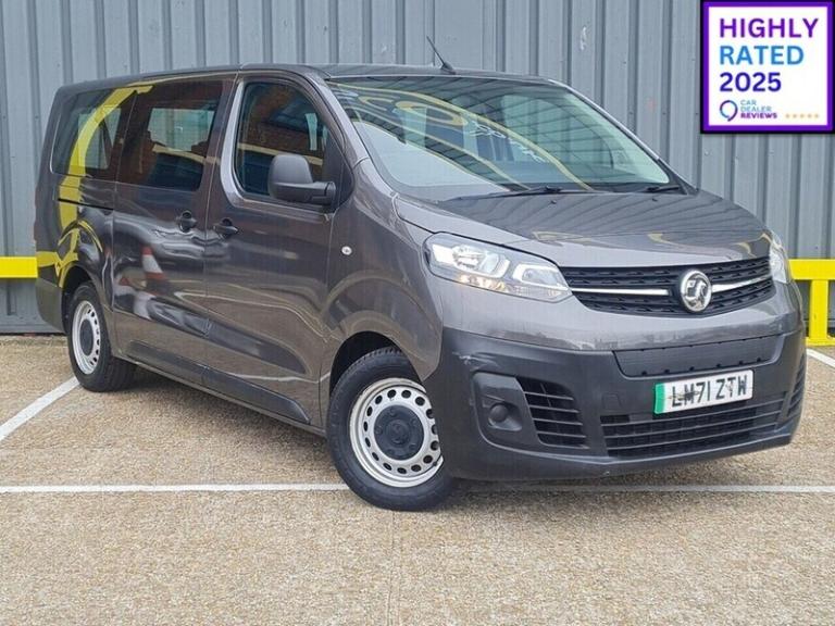 2022 Vauxhall Vivaro Life 50kWh Combi MPV 5dr Electric Auto LWB (9 Seat, 11kW Charger) (136 ps) M...