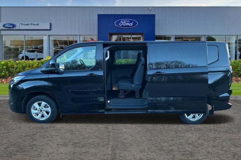 2025 Ford Transit Custom 320 Limited AUTO L2 LWB Double Cab In Van FWD 2.5 PHEV 232ps Low Roof Au...