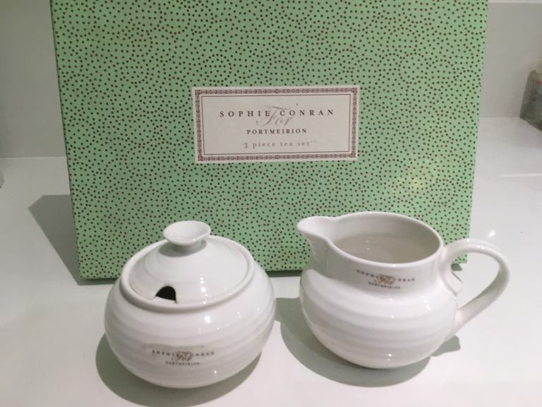 SOPHIE CONRAN PORTMEIRION Surgar Bowl & Milk Jug.