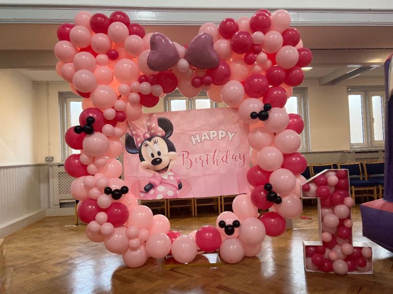 Balloon, stage and party event set ups!