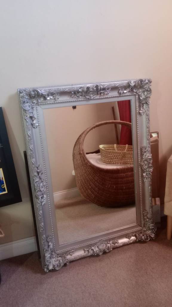 French style ornate mirror 