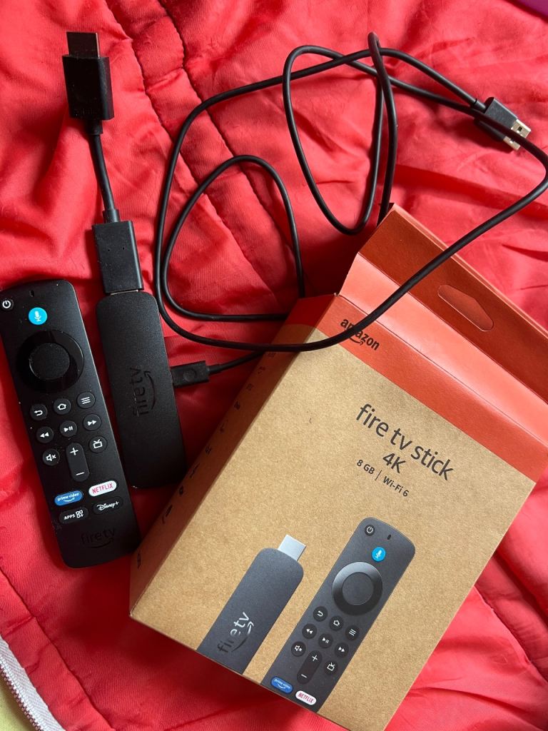 Amazon Fire TV Stick 4K (Wi-Fi 6) with Alexa Voice Remote 🔥📺