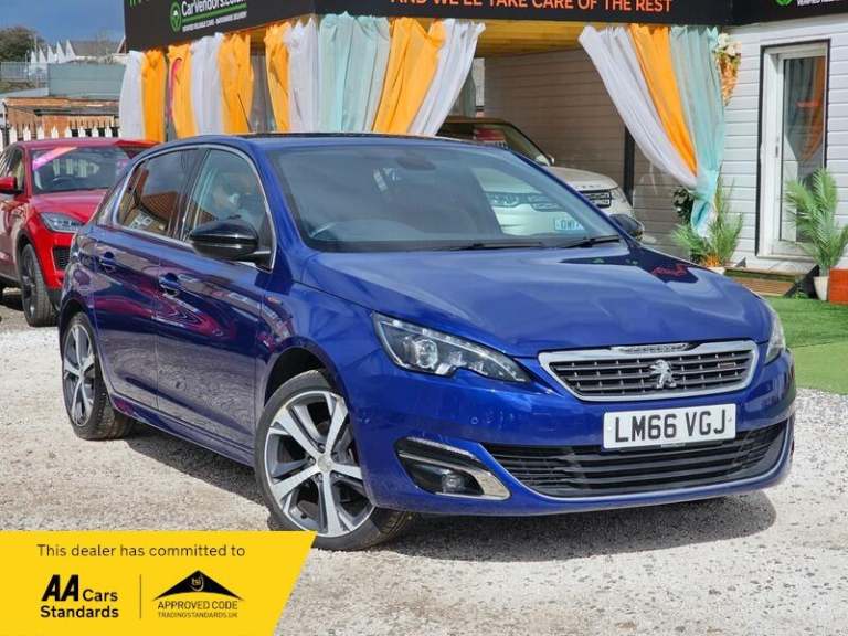 2016 Peugeot 308 1.2 PureTech GT Line Euro 6 (s/s) 5dr HATCHBACK Petrol Manual