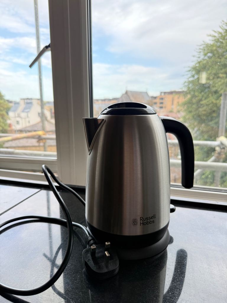 Russell Hobbs Electric Kettle - Stainless Steel, Good Condition