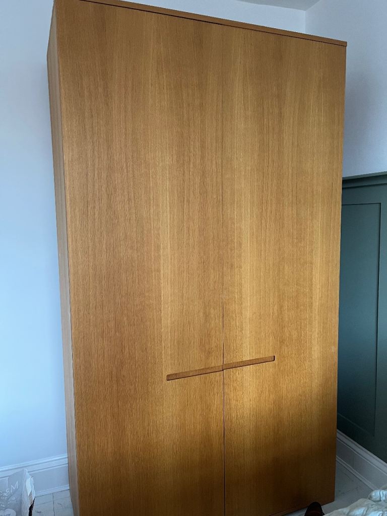 Heals wardrobe and chest of drawers