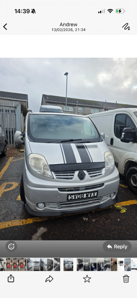 Renault, TRAFIC, Panel Van, 2008, Manual, 1996 (cc)