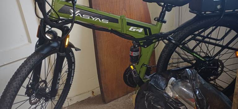 foldaaway E mountain bike