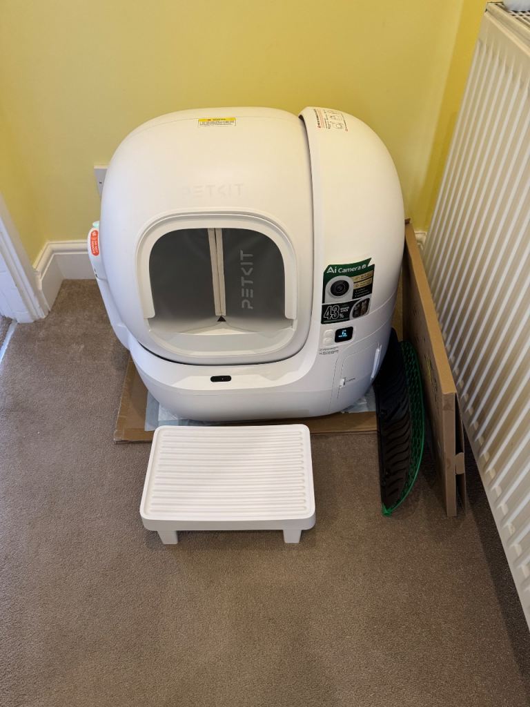 PETKIT Purobot max pro 2 with camera self-cleaning litter tray with accessories 