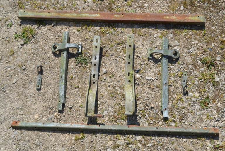 Land Rover Series 1 One 86 and 88 inch Rear Tailgate Hinges and Other Parts