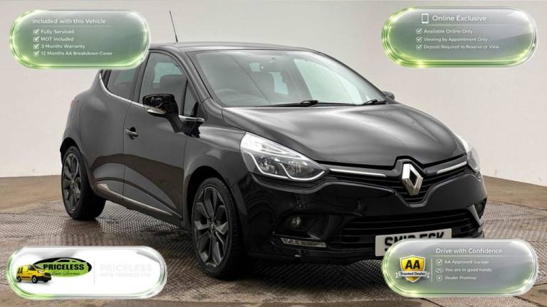 2019 19 RENAULT CLIO 0.9 TCE ICONIC HATCHBACK 5DR PETROL MANUAL EURO 6 (S/S) (90