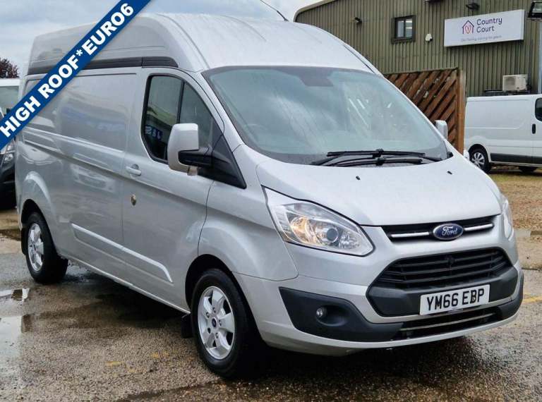 2017 Ford Transit Custom 2.0 TDCi 130ps Low Roof D/Cab Limited Van PANEL VAN DIESEL Manual