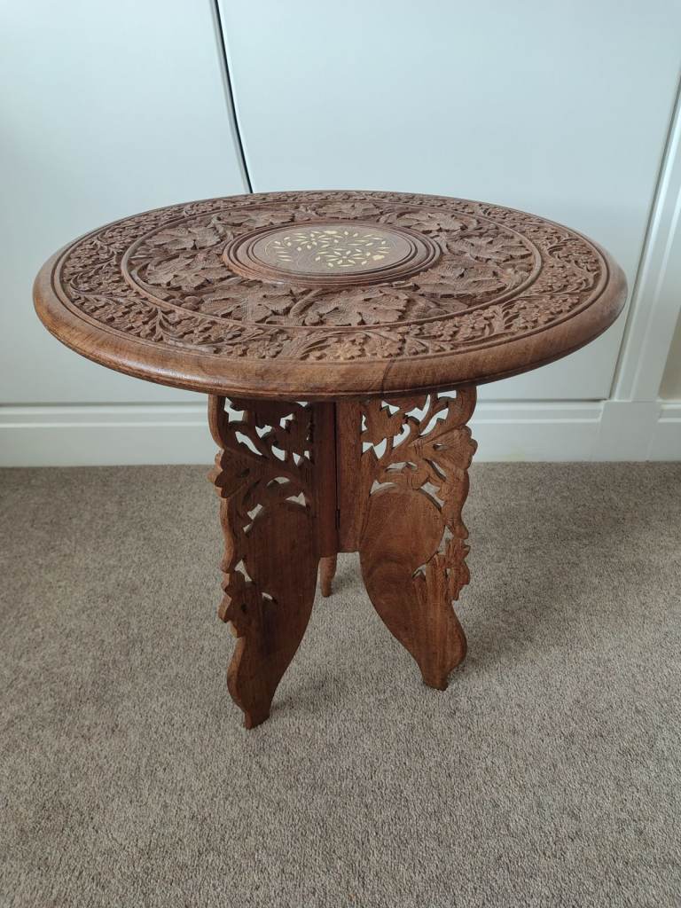 Circular Side Table from the Middle East