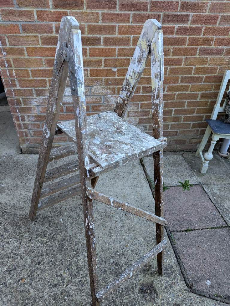 Wooden ladder