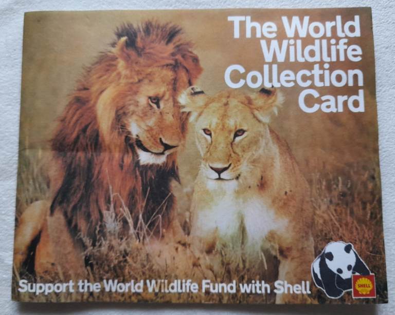 WORLD WILDLIFE FUND 3D CARD COLLECTION for collectors, animal enthusiasts and more