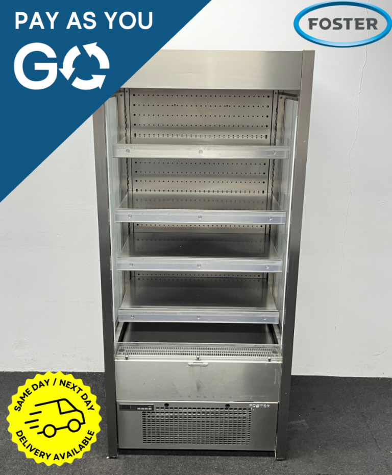 PAY AS YOU GO - Used Foster 375L Slimline Multideck Display Fridge