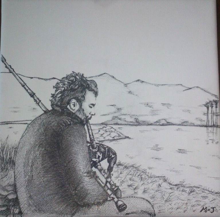 Galician Bagpiper available for events in the UK and Ireland