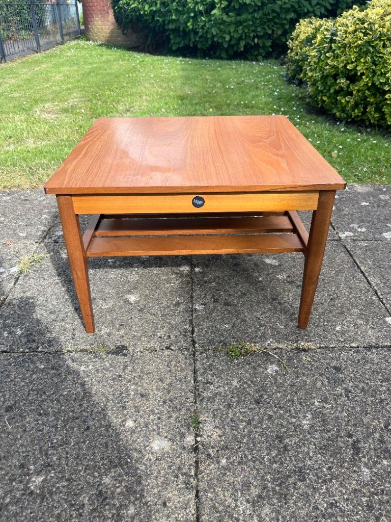 Myer teak coffee table (delivery available)