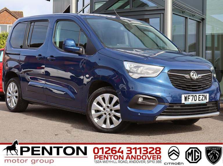 2020 Vauxhall Combo Life 1.2 Turbo Elite Auto Euro 6 (s/s) 5dr MPV Petrol Automatic