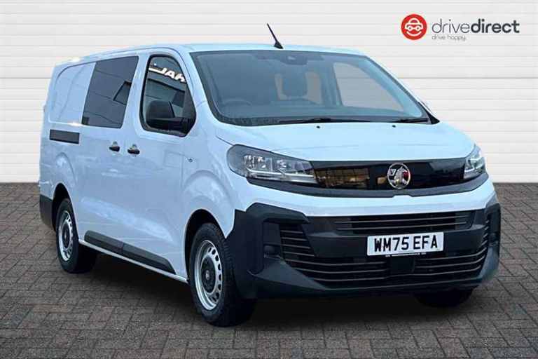 2025 Vauxhall Vivaro 2.0 Turbo D 145 Prime H1 Double Cab PANEL VAN DIESEL Manual