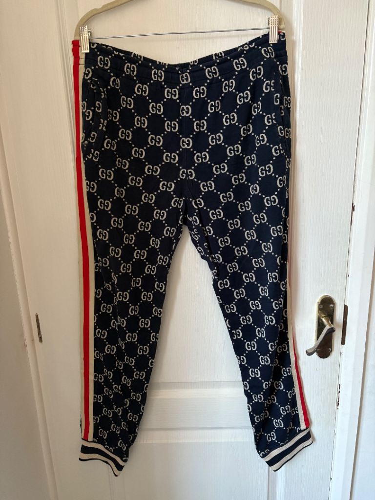 Gucci monogram tracksuit bottoms 