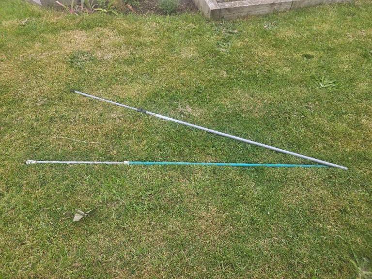 Washing line poles