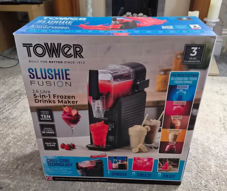 Tower Slushie Fusion 2.6L Drinks Maker – Brand New