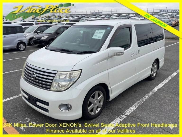 2007 Nissan Elgrand 2.5 Highway Star,Auto,8 Seats, 24K Miles MPV Petrol Automatic