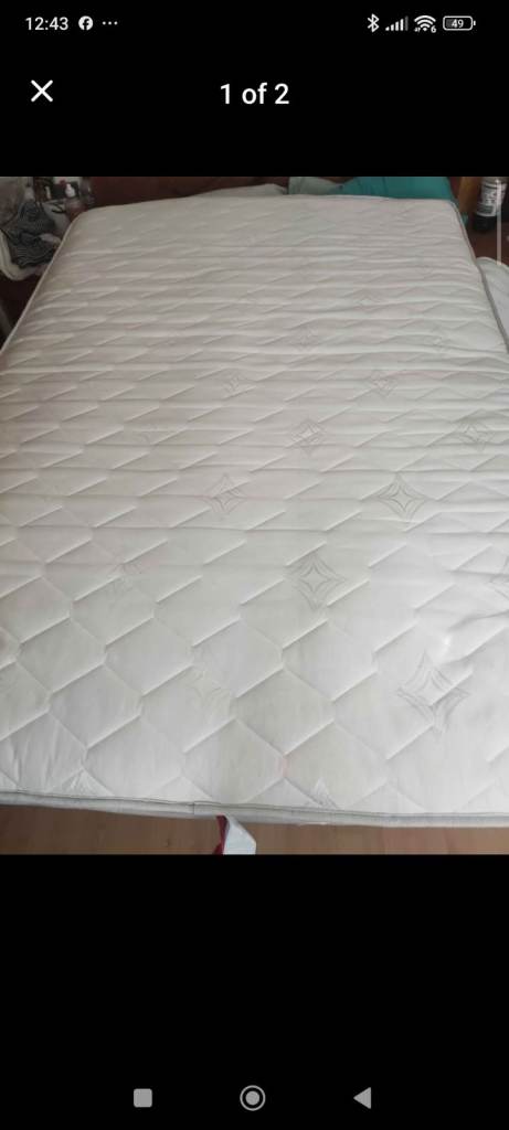 Dreams Workshop Botfield Mattress – White, Good Condition