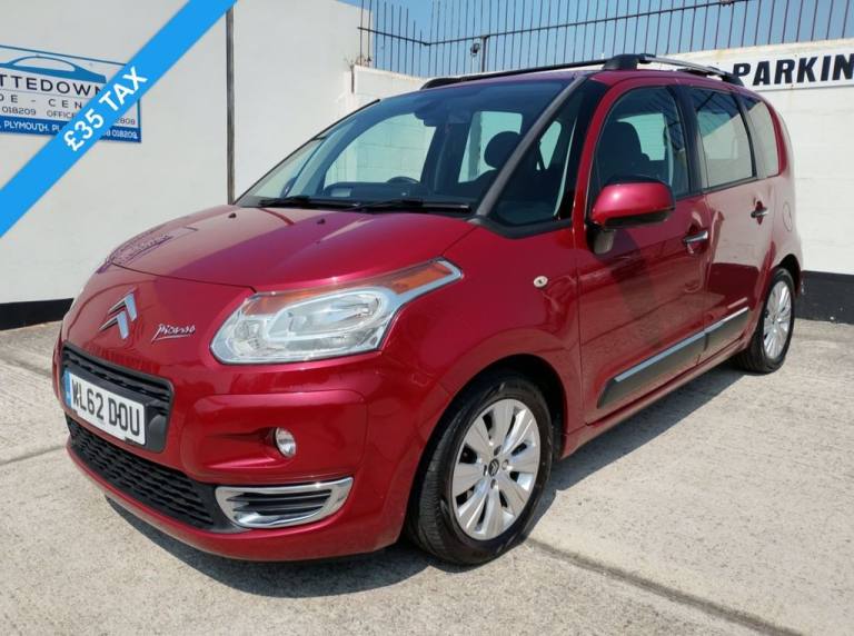 2012 62 CITROEN C3 PICASSO 1.6 HDI EXCLUSIVE MPV 5DR DIESEL MANUAL EURO 5 (90 PS