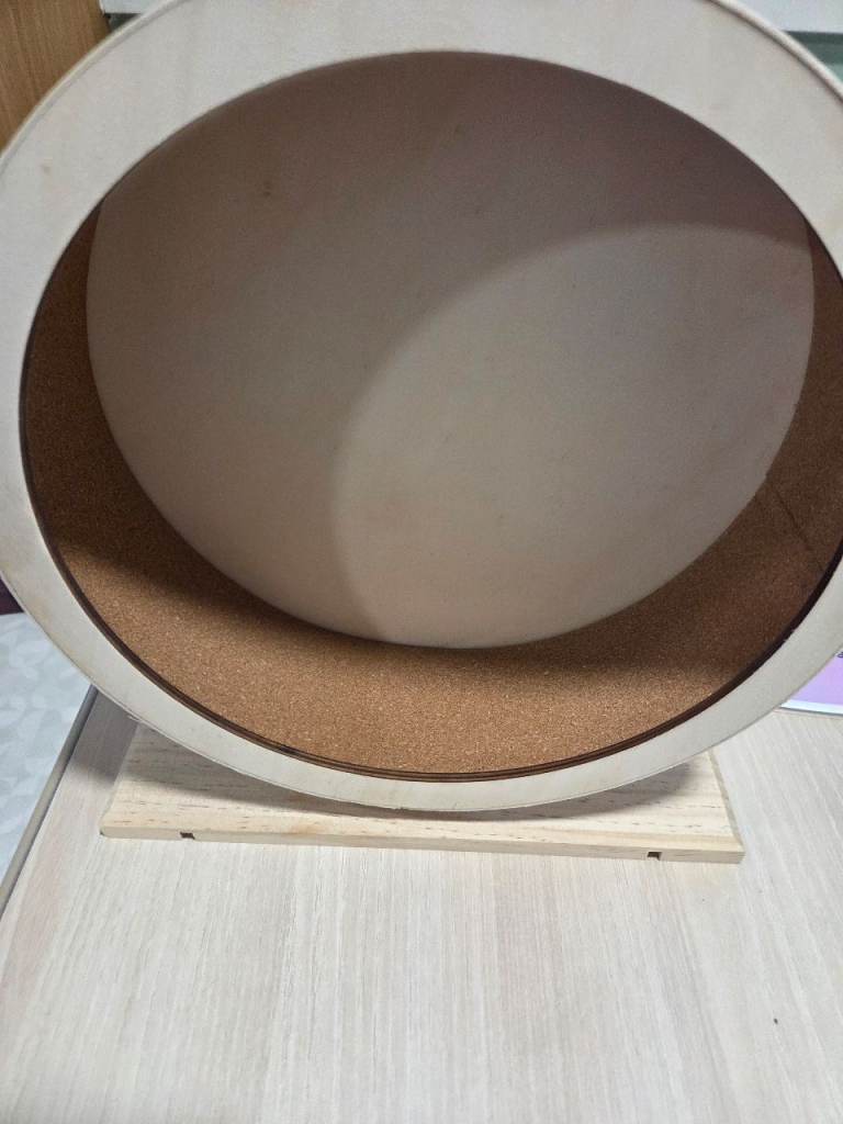 Wooden running wheel