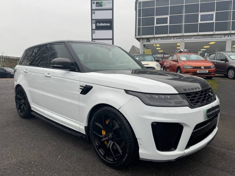 2019 S LAND ROVER RANGE ROVER SPORT 5.0 P575 V8 SVR SUV 5DR PETROL AUTO 4WD EURO