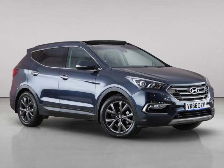 2016 Hyundai Santa Fe 2.2 CRDi Blue Drive Wiggins Edition Auto 4WD Euro 6 (s/s) 5dr (7 Seat) SUV ...