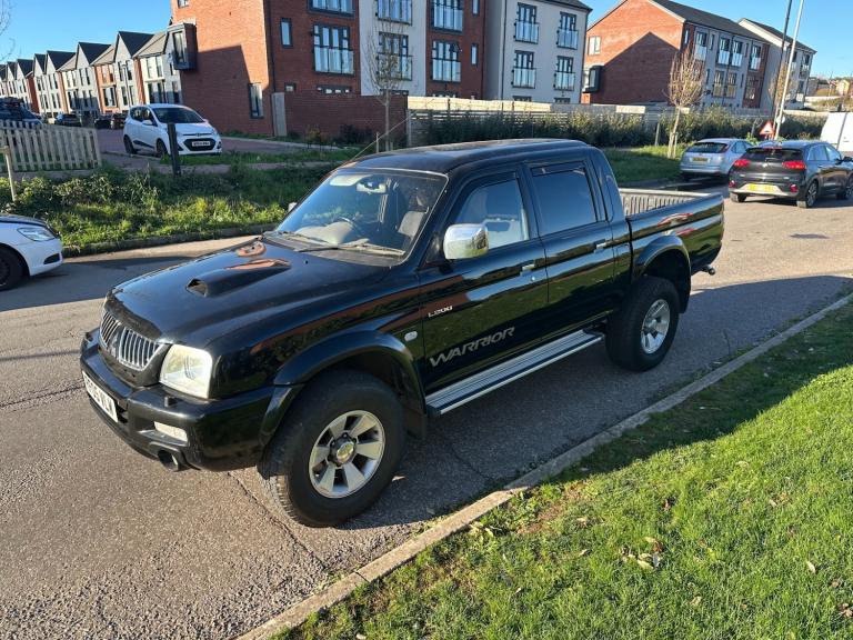 2005 Mitsubishi L200 Double Cab TD Warrior 4WD 113Bhp PICK UP Diesel Manual