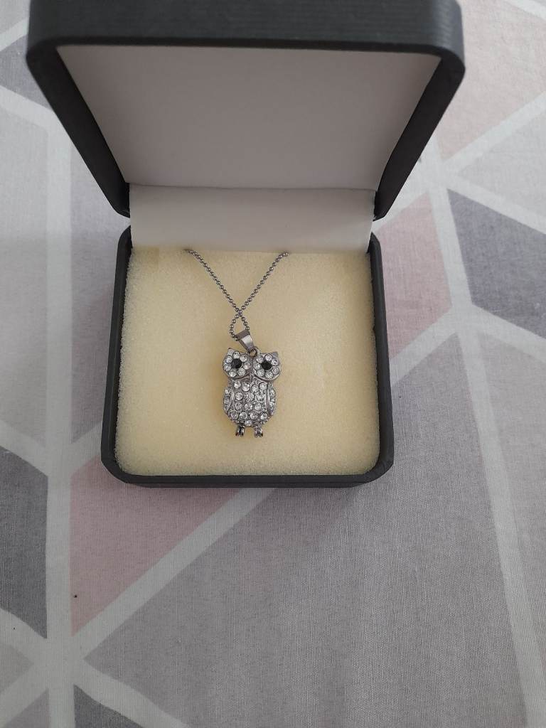 New owl necklace 