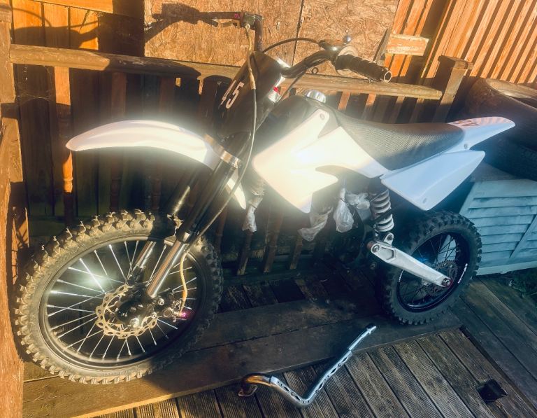 Pit Bike Rolling Frame , Honda CRF 70 style