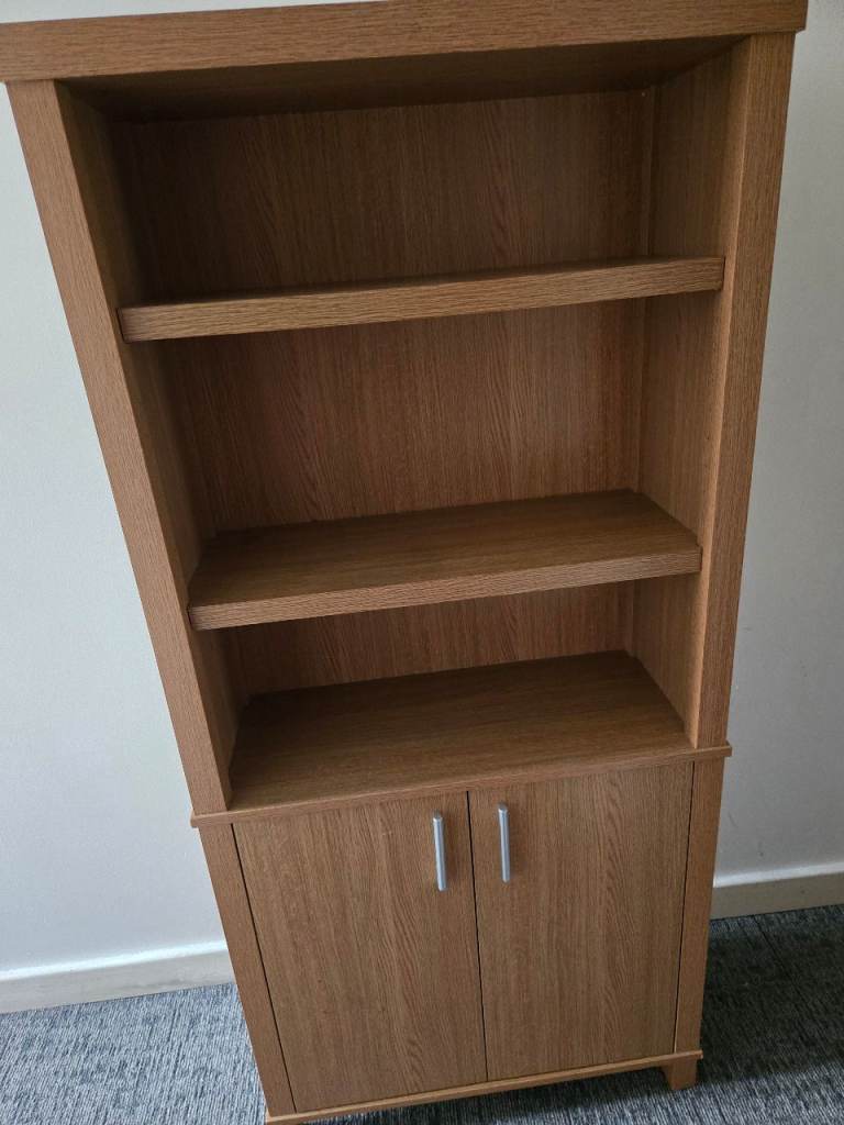 Pine wooden storage cabinet