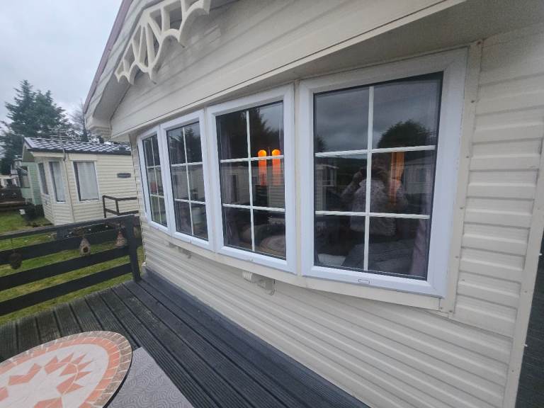 Static caravan sited at Newton Stewart