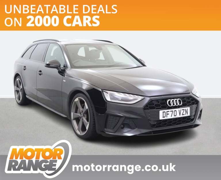 2021 Audi A4 40 TFSI 204 Black Edition 5dr S Tronic Estate PETROL Automatic